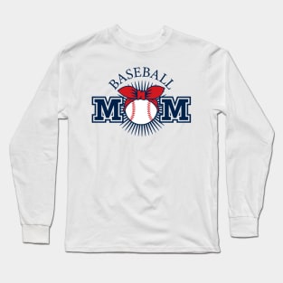 Baseball Mom Life Long Sleeve T-Shirt